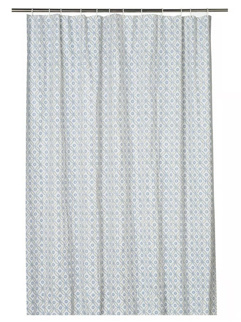 Blue Geometric Shower Curtains - 72”x72”